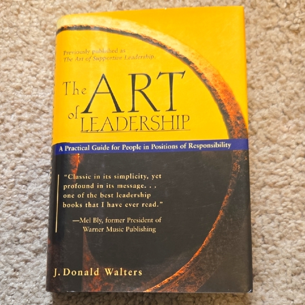 📘The Art of Leadership by Donald Walters | Motivation & Success * Like New